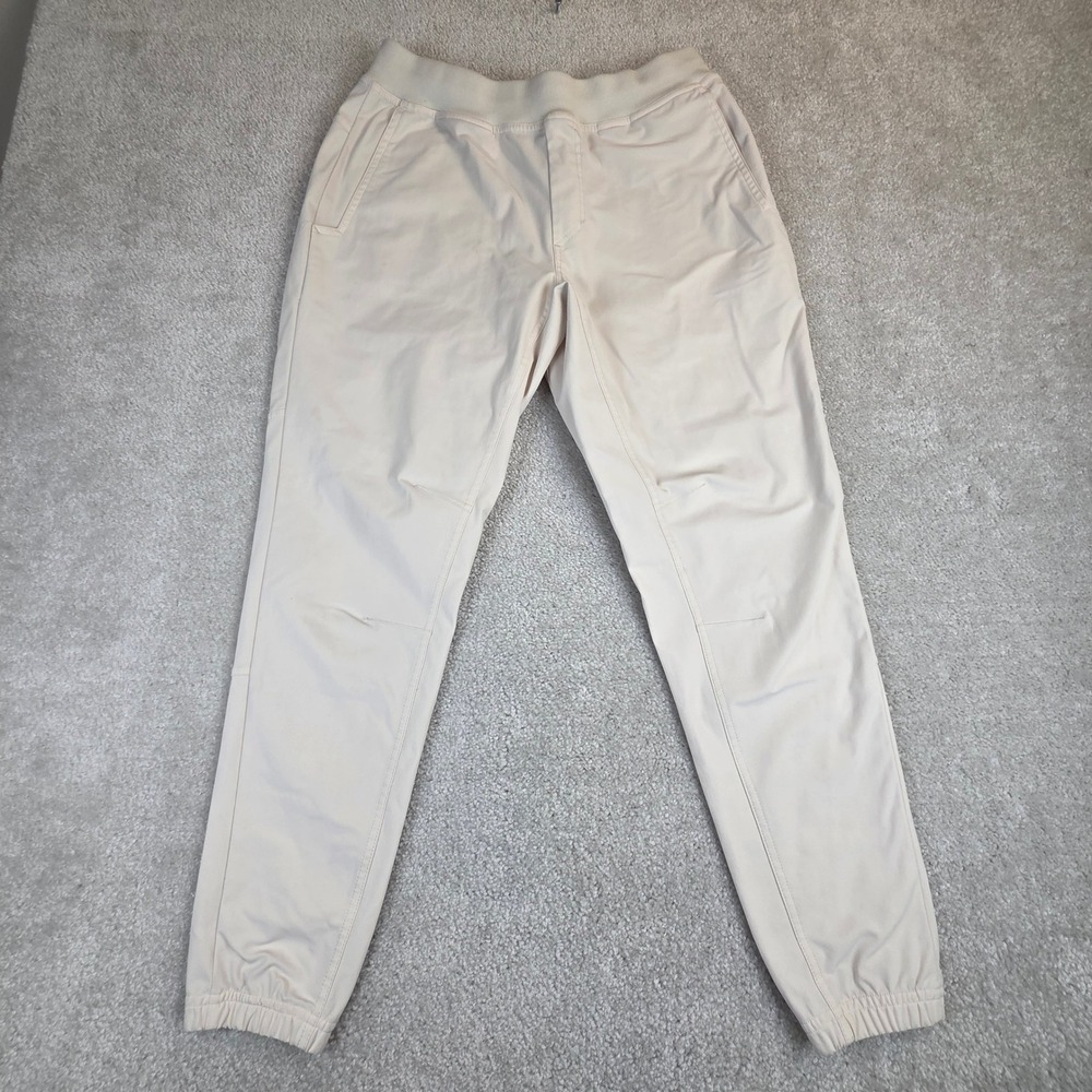 Legends Luka Jogger Mens Medium Sand Tan Athletic Performance Pants Reflective